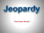 POWERPOINT JEOPARDY