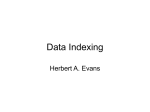 Data Indexing