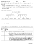 Data Structures (810:052) Lab 11 Name:_________________