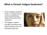 What Is Chronic Fatigue Syndrome?