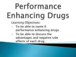 Performance Enhancing Drugs