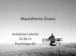 Myasthenia Gravis - mrsashleymhelmsclass