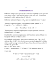 Definition : a topological space (X,T) is said to be... every closed subset F of X and every point xخX-F ...