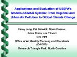 U.S. EPA’s Models-3 : An Integrated “One