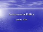 Environmental Politics