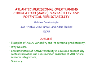 Variability and potential predictability