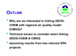 EPA: planned GEOS-Chem / CMAQ interface