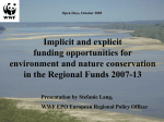 An Environmental Planning Manual for Regions in Europe