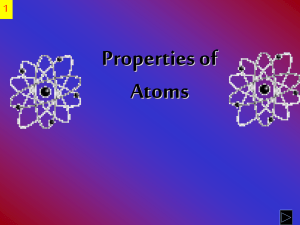 Atomic Structure