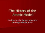 History of the Atom