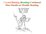 Metallic Bonding