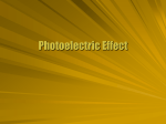 Photoelectric Effect