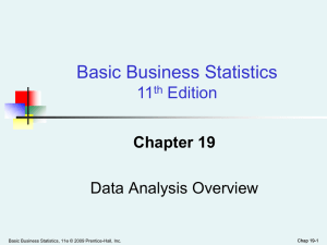 Basic Business Statistics, 10/e