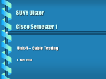 Cisco Semester I Unit 4 Electricity