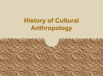 Cultural Anthropology`s big names