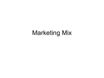 Marketing Mix