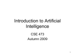 Introduction to Artificial Intelligence