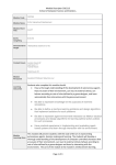 Module Descriptor 2012/13 School of Computer Science and Statistics.