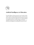 Artificial Intelligence in Education