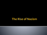 The Rise of Nazism and the Holocaust