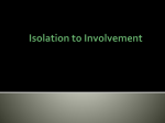 isolationism to involvement