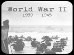 WWII Timeline PowerPoint