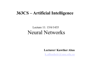 Introduction to Neural Networks