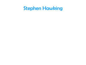 Stephen Hawking