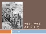 World War I (1914