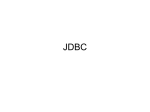 JDBC Drivers