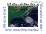 6.3 Why satellites stay up