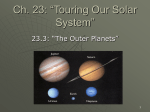 Ch. 23: “Touring Our Solar System”