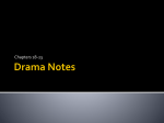 Drama Notes