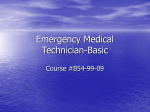 Emergency Medical Technician-Basic