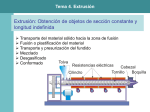 Extrusión: Obtención de objetos de sección constante y longitud indefinida