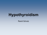 Hypothyroidism