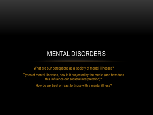 Mental Disorders