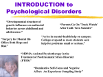 Introduction to Psychology