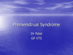 Premenstrual Syndrome