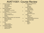 AVAT13005 Instrument Flight Theory