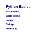 Python Basics