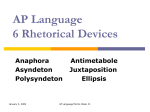 6 rhetorical devices