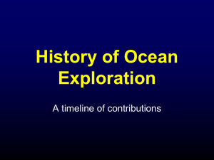 History of Ocean Exploration