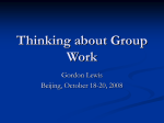 Thinking about Group Work