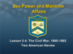 Sea Power and Maritime Affairs