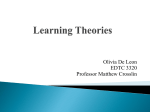 Learning Theories