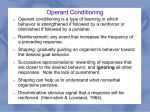 Module 21 Operant Conditioning