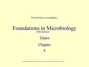 Foundations in Microbiology