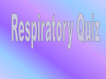 Respiratory System Jeopardy