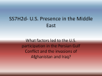 SS7H2d- U.S. Presence in the Middle East